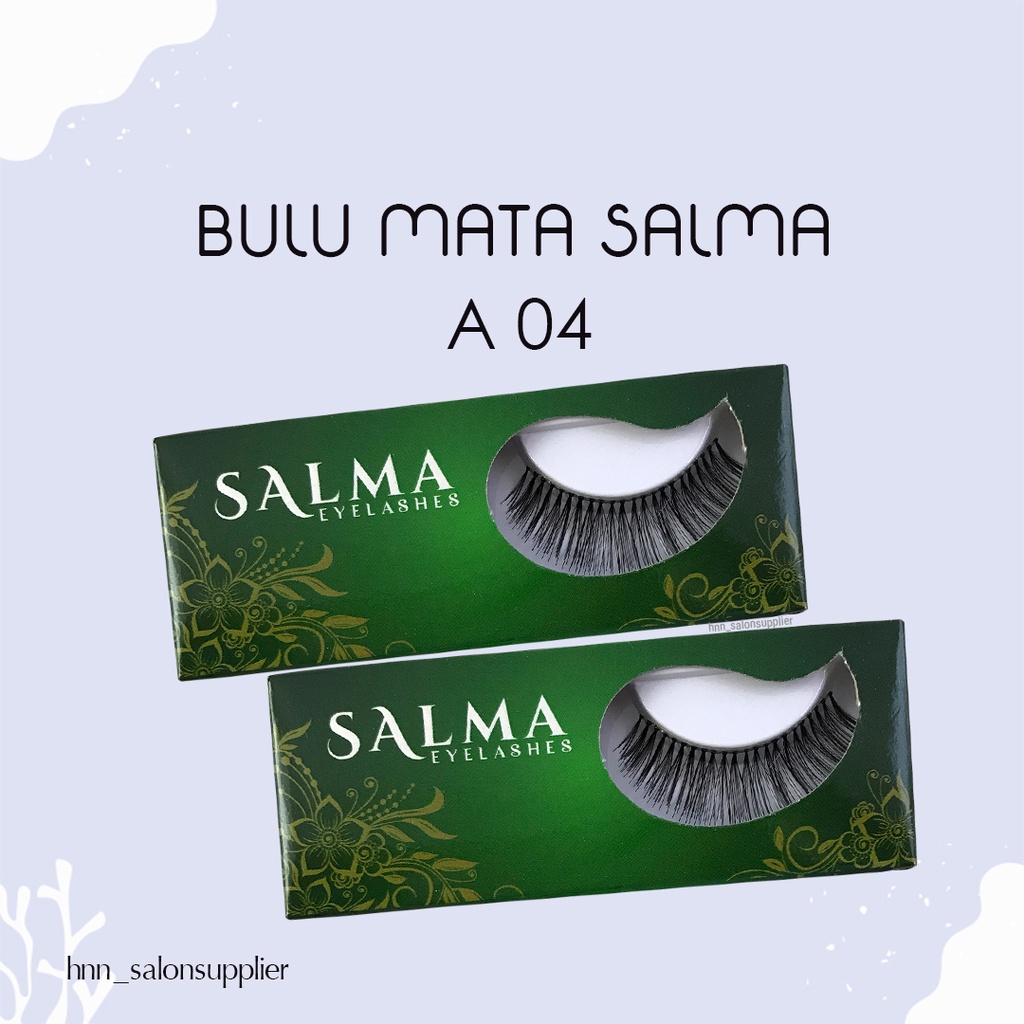 A04 Bulu Mata Palsu Handmade Natural Salma Eyelashes