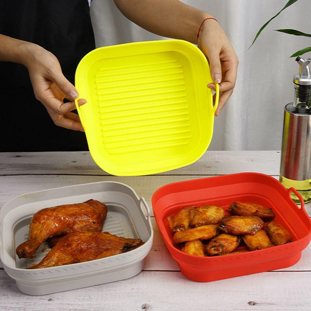 Preva Square Silicone Pot Pengganti Memasak Reusable Baking Basket