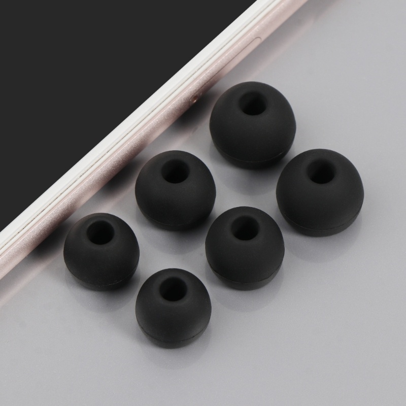 Bt Silicone Earbud Tip Pengganti Earbud Cap Eartips Tip Eargels 9pasang S/M/L