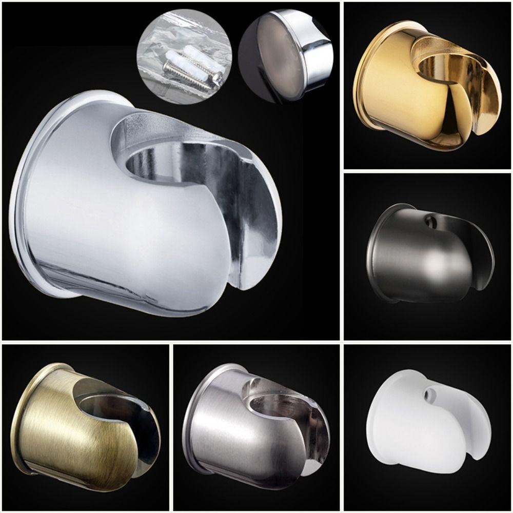 Populer Sprinkler Penyangga Braket Dudukan Kepala Shower Rumah Tangga Yang Dipasang Di Dinding Nozzle Base Shower Head Rack