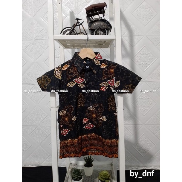 COD//BATIK//BATIK ANAK WARNA HITAM//KEMEJA BATIK ANAK//BATIK ANAK MODEREN//KEMEJA BATIK ANAK TERLARIS//BATIK TERLARIS//TERLARIS