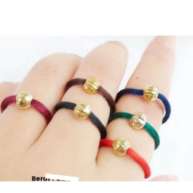 cincin serut//cincin replika emas//perhiasan