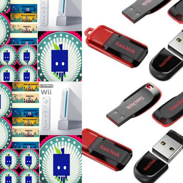 Flashdisk 32 GB NINTENDO WII GAME FULL GAME DAN TERLENGKAP