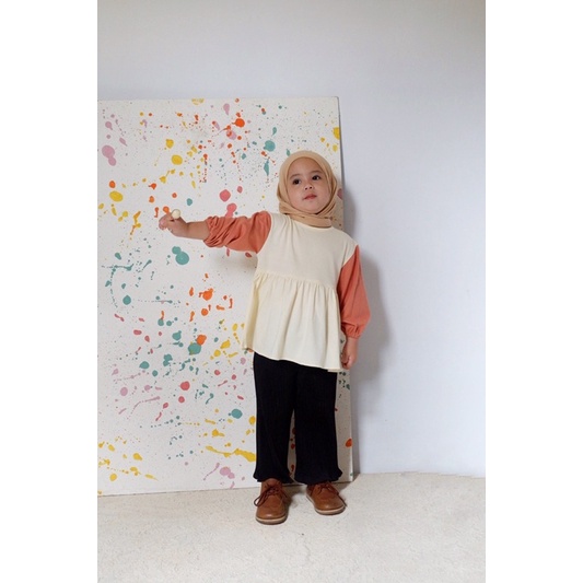 RACHIDKIDS / BAJU ANK CEWEK LUCU / BERYL TOP