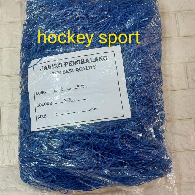 Jaring Pengaman Lapangan Futsal, Bola, voli 5x12x2mm - Biru