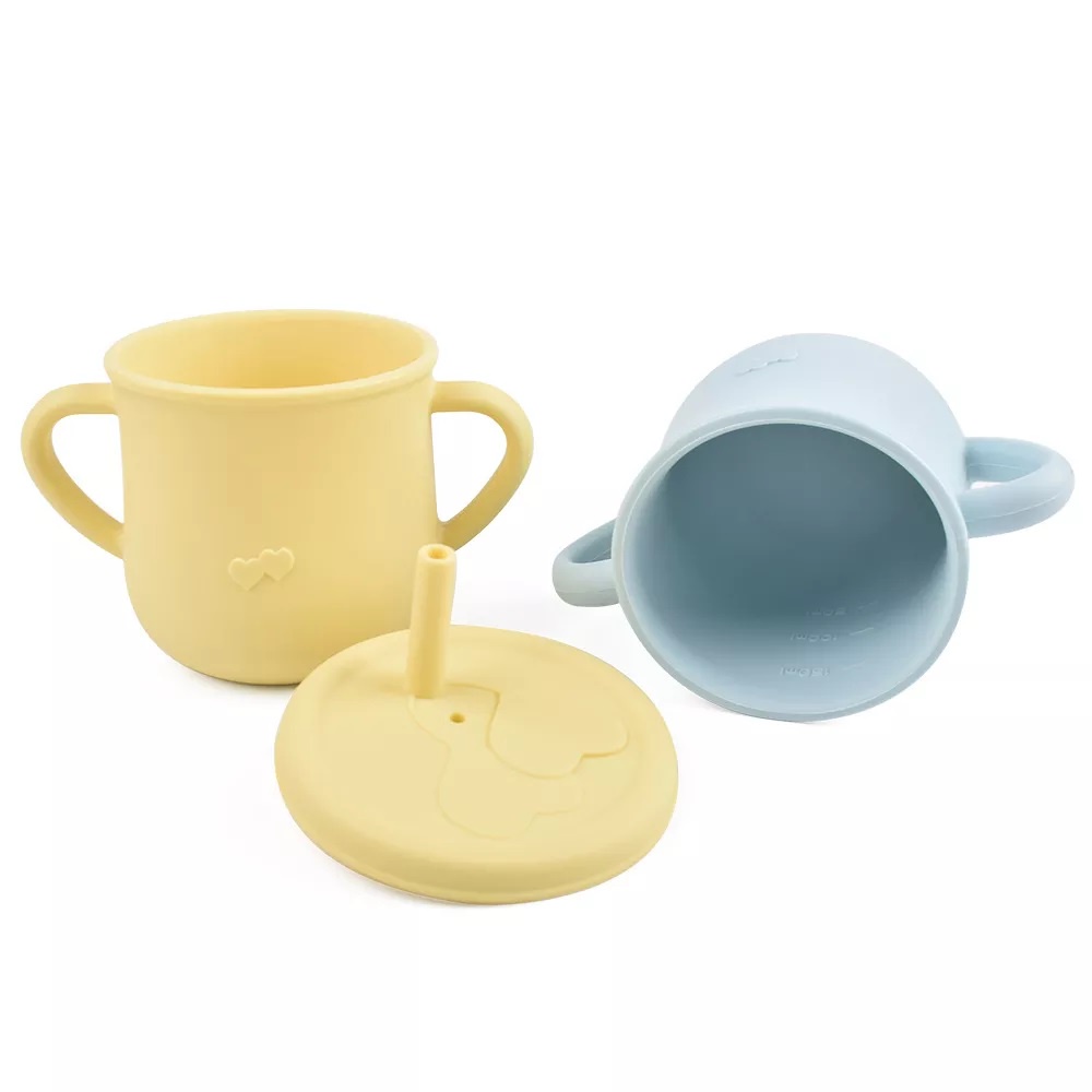 GOOGOO Gelas Minum Bayi Silikon / Cup Bayi / Baby Silicone Glass