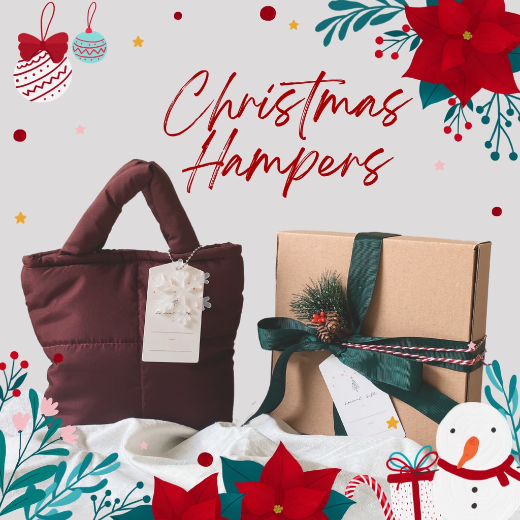 Hampers Parcel Kado Natal Tahun Baru Anak Remaja Christmas New Year Gift Souvenir Holiday Kids - Tem