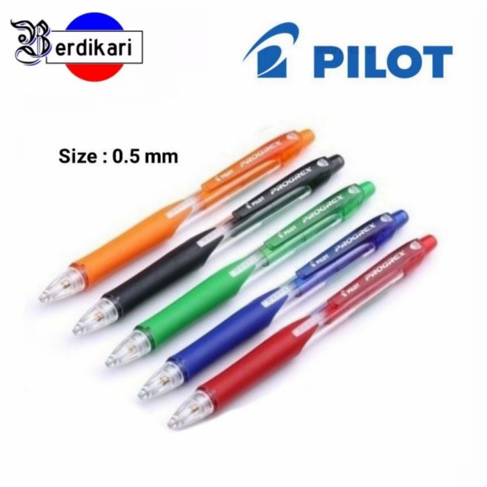 

>>>>>] Pensil Mekanik Pilot Progrex 0.5 mm Mechanical Pencil