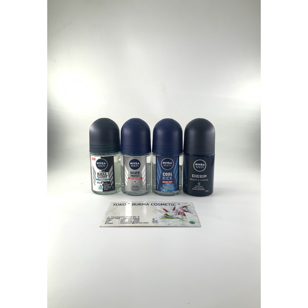 NIVEA DEODORANT ROLL ON WOMAN AND MEN 25 ML