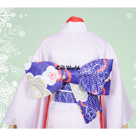 Anime FGO Fate Grand Order Kara No Kyoukai Ryougi Shiki Bunga Kimono Yukata Gaun Seragam Kostum