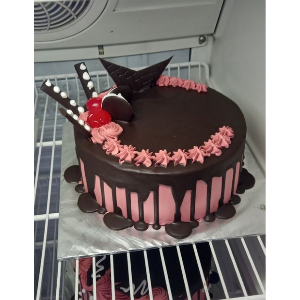

kue ulang tahun Cikarang, bkack forest cake, ready stok ,