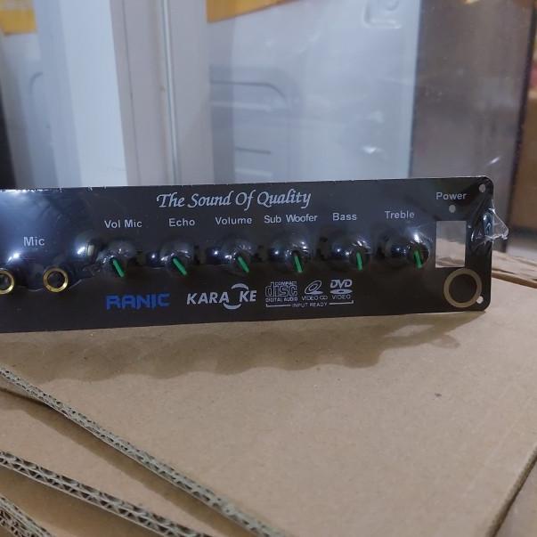 KIT TONE CONTROL MIC ECHO SUBWOOFER PLUS PANEL