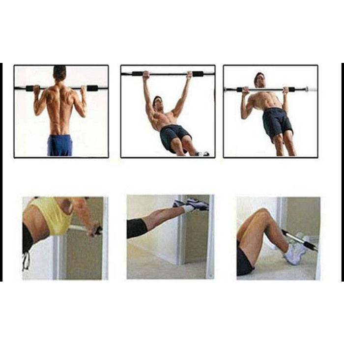 PULL UP BAR TIANG PULL UP DOOR CHINNING BAR PREMIUM QUALITY GARANSI / PULL UP BAR TIANG PULL BEBAS