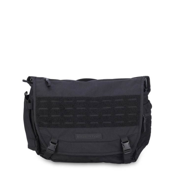 Tas Selempang E lllGER1989 ENVOY MESSENGER BAG Hitam Black 91000 7841 Ori