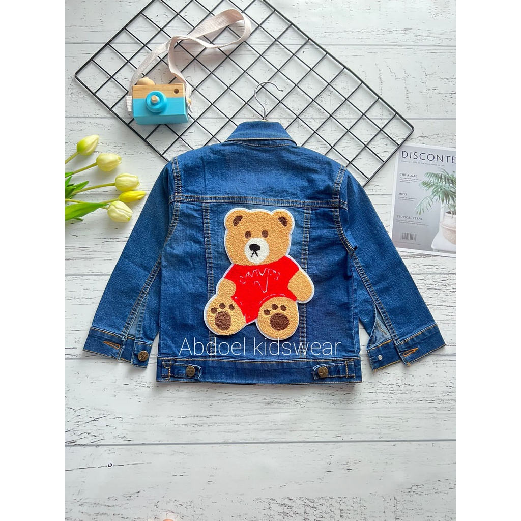 JAKET JEANS ANAK UNISEX ( CEWE &amp; COWO ) 1-12 TAHUN