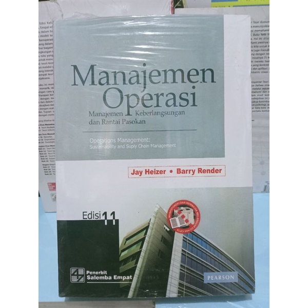 BUKU MANAJEMEN OPERASI EDISI 11 - JAY HAIZER