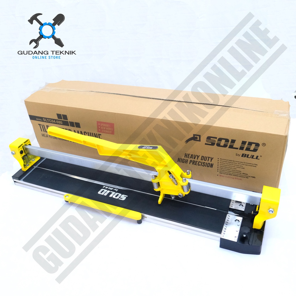 Alat Potong Keramik Granit 32&quot; 800mm SLTC04-080 SOLID / Manual Granite Tile Cutter Machine 80cm SLTC04-080 SOLID