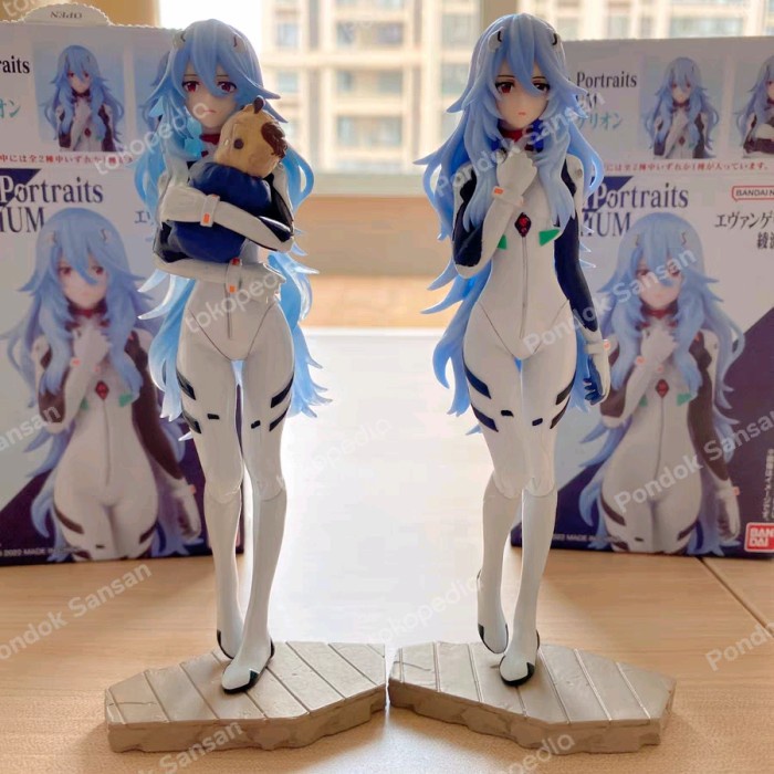 Bandai Evangelion Gasha Portraits PREMIUM Rei Ayanami