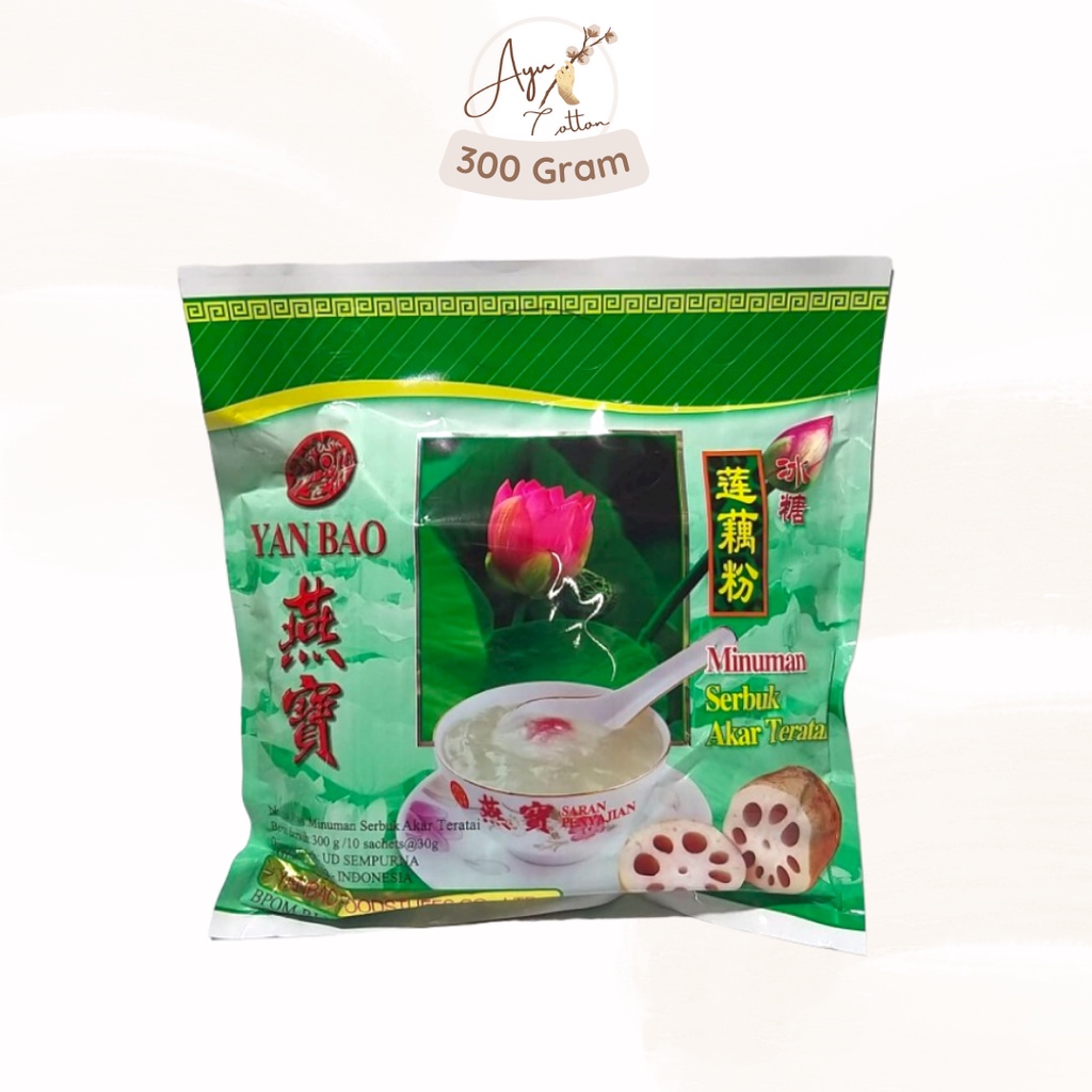 

Yan Bao Minuman serbuk akar Teratai Lotus Root 10 Sachet - 300 Gram
