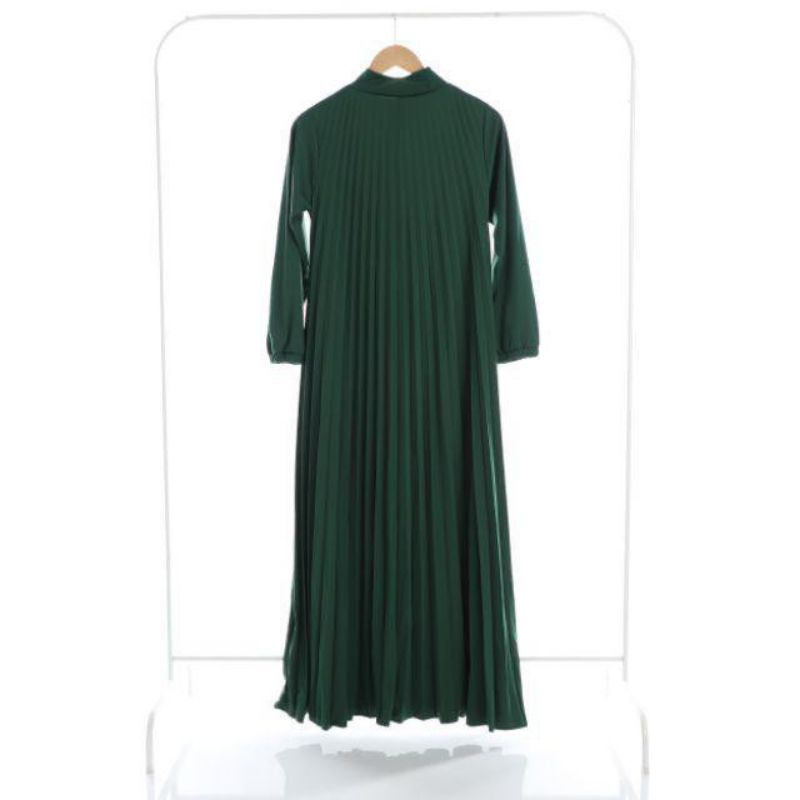 (NEW) BUNDO LP - GAMIS MAXI MAXY PLISKET RENDA REMPEL HYGET SUPER PREMIUM LENGAN TANGAN PANJANG JUMB