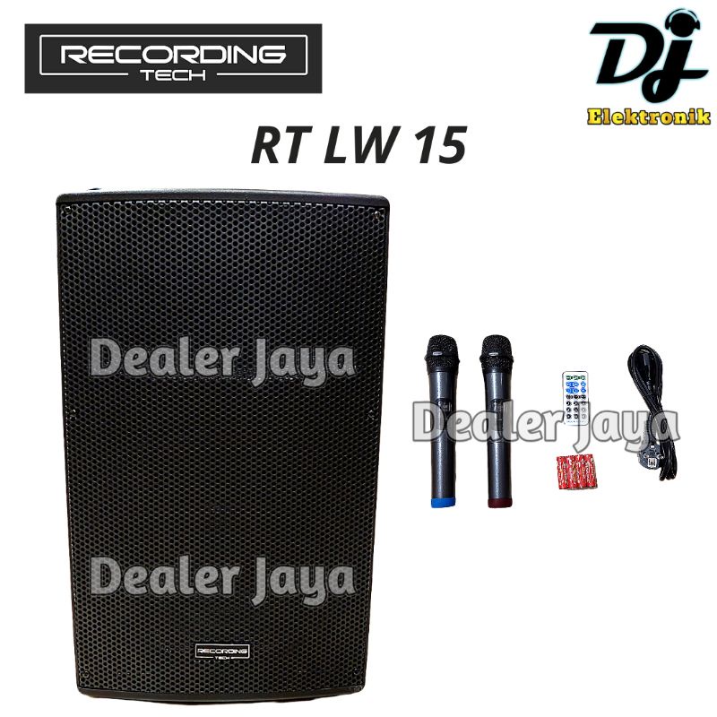 Speaker Portable Recording Tech RT LW 15 / RT LW15 / RT15 - 15 inch