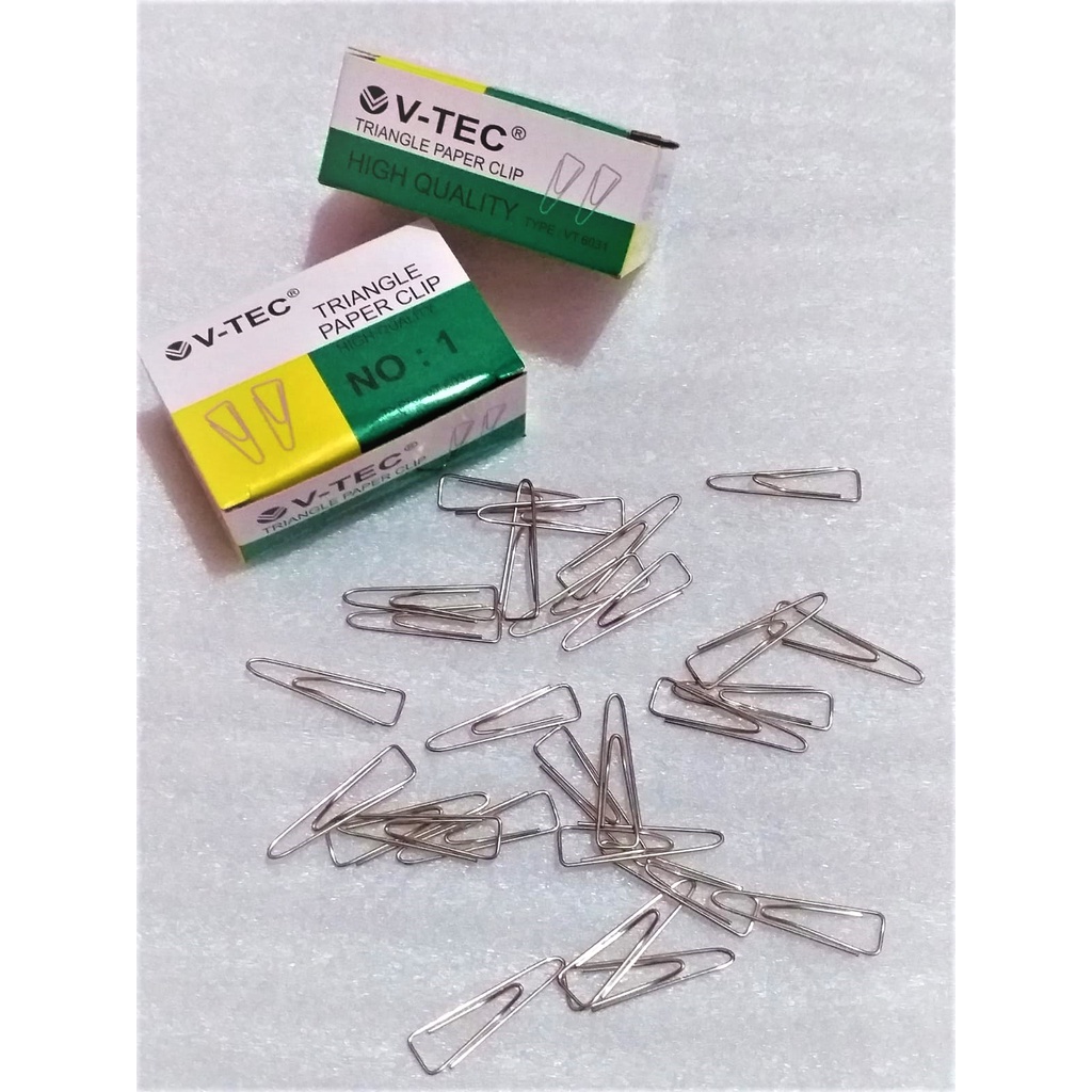 

V-TEC Triangle Paper Clip Type VT-6031 No. 1