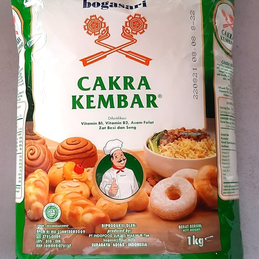 

Cakra Kembar Premium Bogasari - 1 Kg
