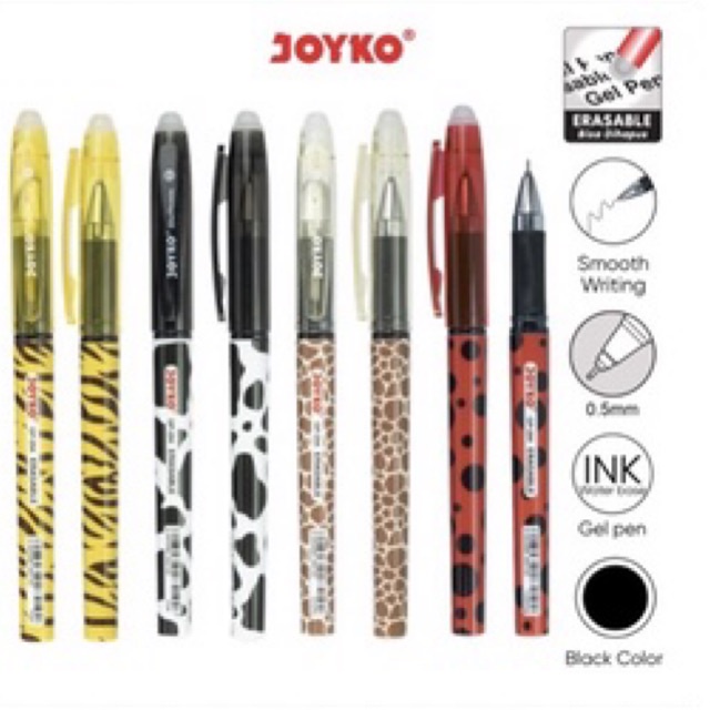 

Erasble Gel Pen JOYKO GP-294 Sho Vanna (12pcs)