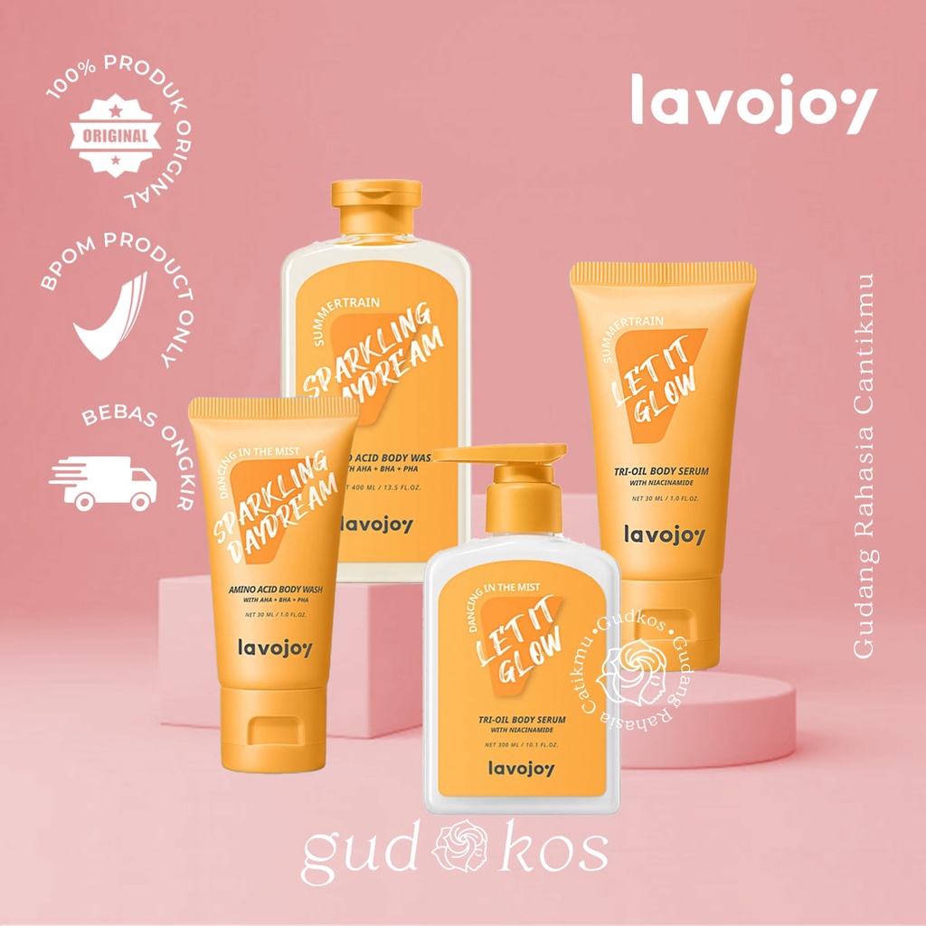 LAVOJOY Body Care Series | Body Wash | Body Serum