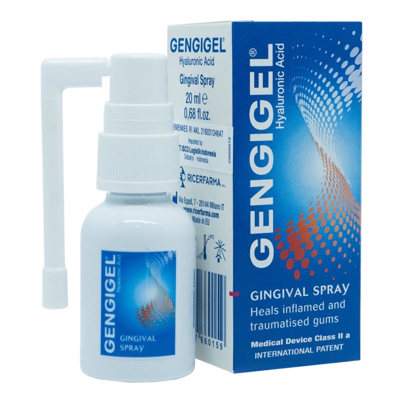 Gengigel spray 20ml gingival spray obat sariawan