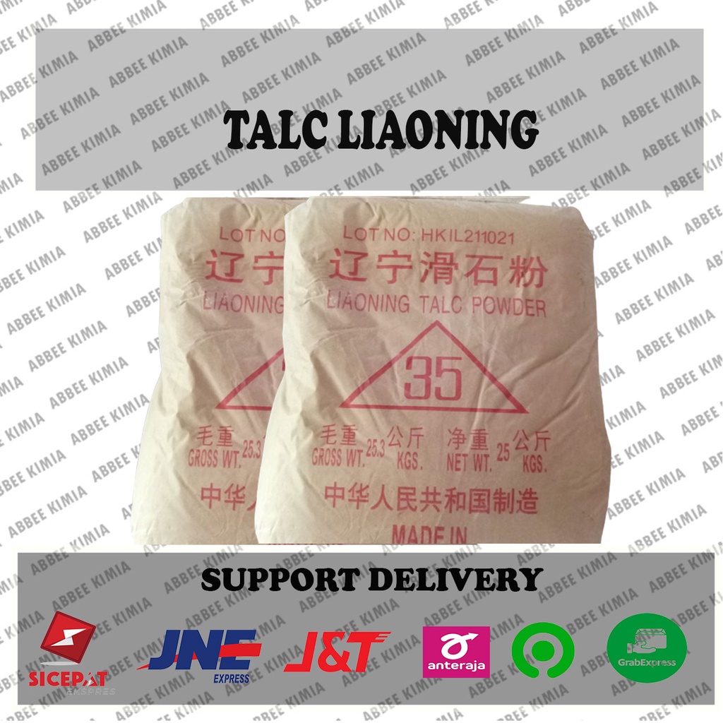 

Talk / Talc Powder Lioning 25kg ( KHUSUS GRAB INSTANT/GOSEND )
