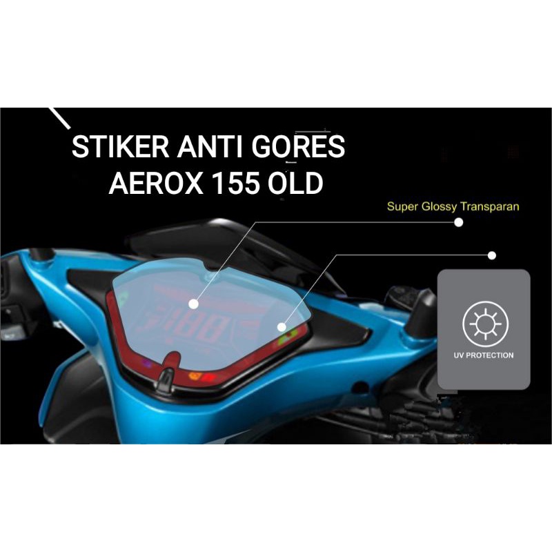 stiker anti gores spidometer aerox 155 old