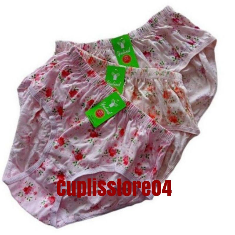 1LUSIN CELANA DALAM YUTIND SABLON SY KARET LEBAR//CELANA DALAM WANITA