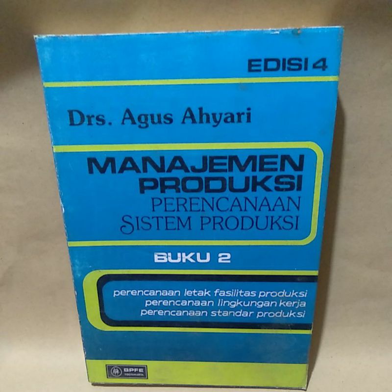 

Manajemen Produksi Buku 2 by Drs. Agus Ahyari
