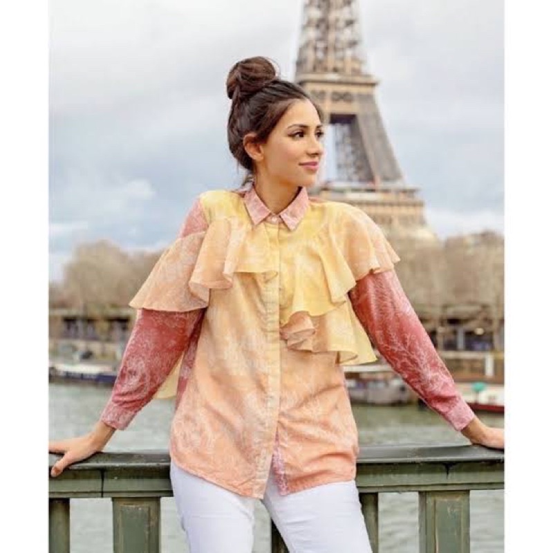 El Mar Minorca Ruffle shirt