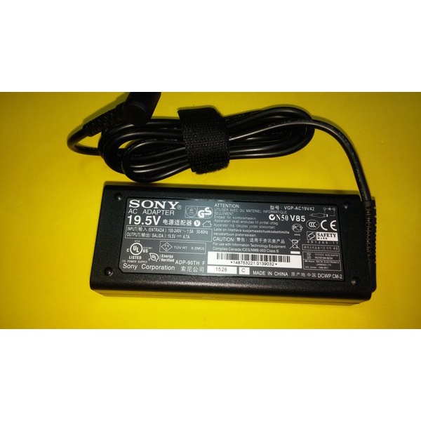 Adaptor/ Charger Original Laptop Sony Vaio 19.5V 4.74A