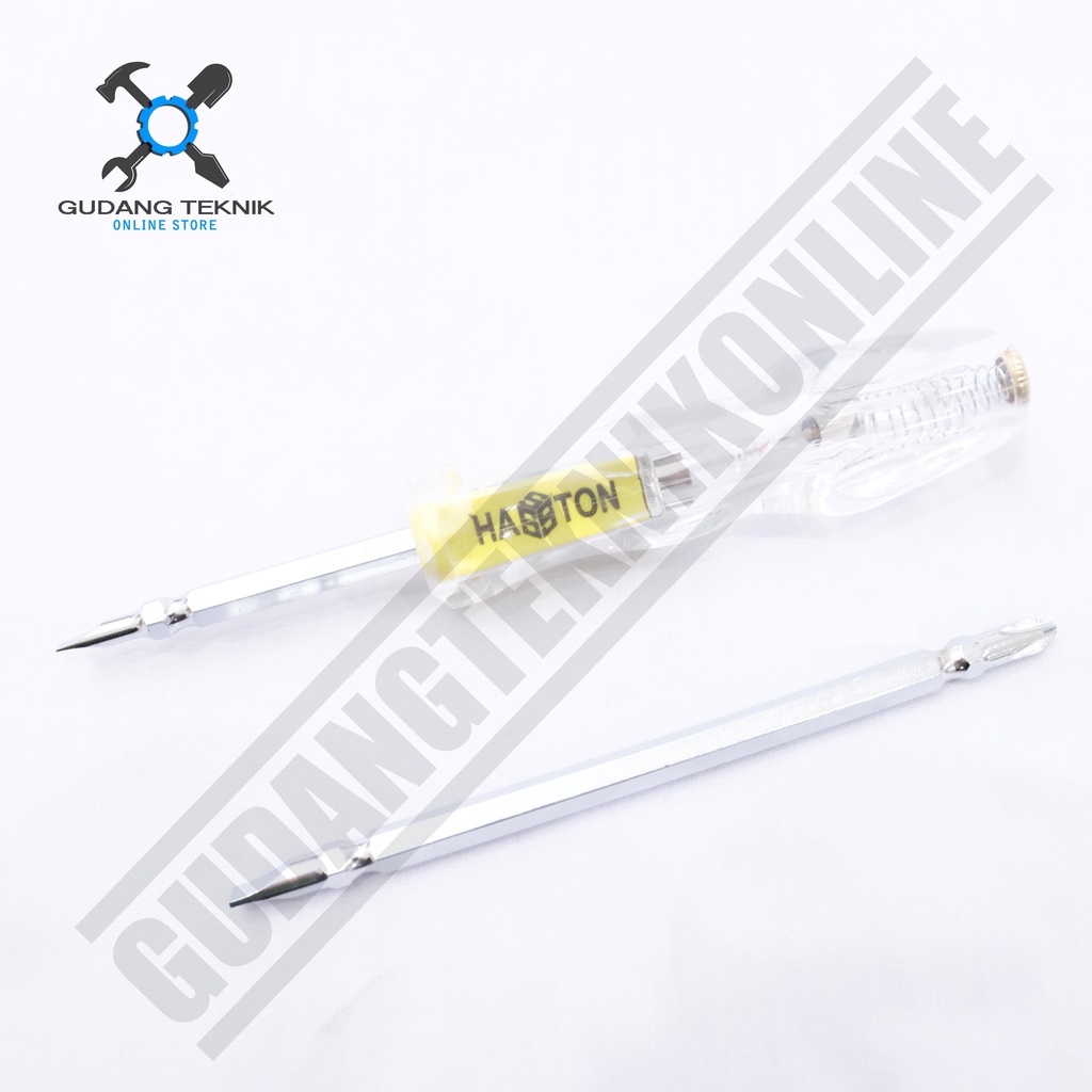 Tespen Obeng Bening Bolak Balik 2600-006 HASSTON PROHEX / Voltage Tester 4 Way 2600 006 HASSTON PROHEX
