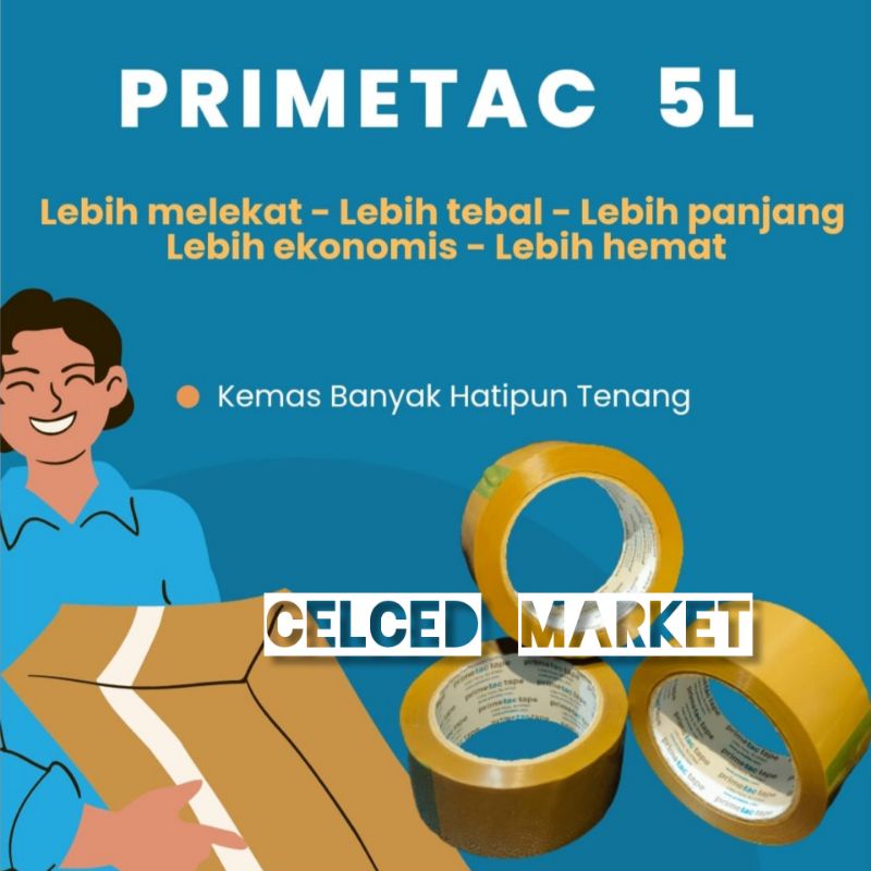 

LAKBAN COKLAT 100 YARD x 48 MM / LEM OPP COKLAT