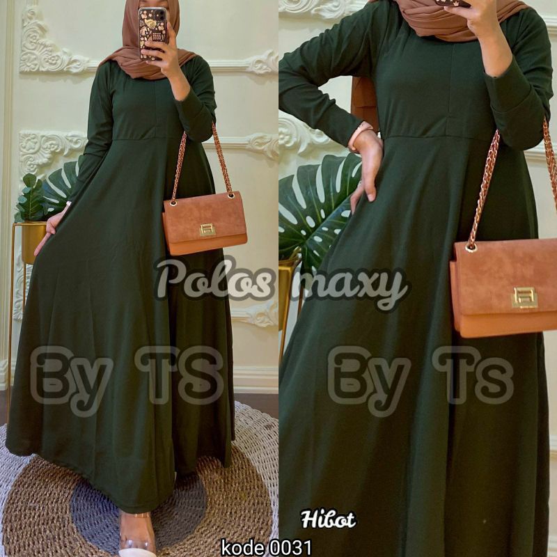 Gamis Voxy Polos Premium