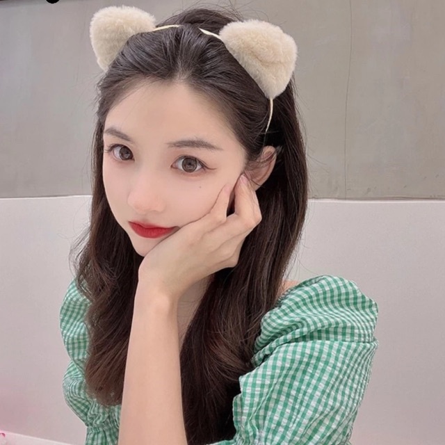 Bando Cute Cat Ear Headband Hair Accessories / Bando Kucing - Cat Ear Headband