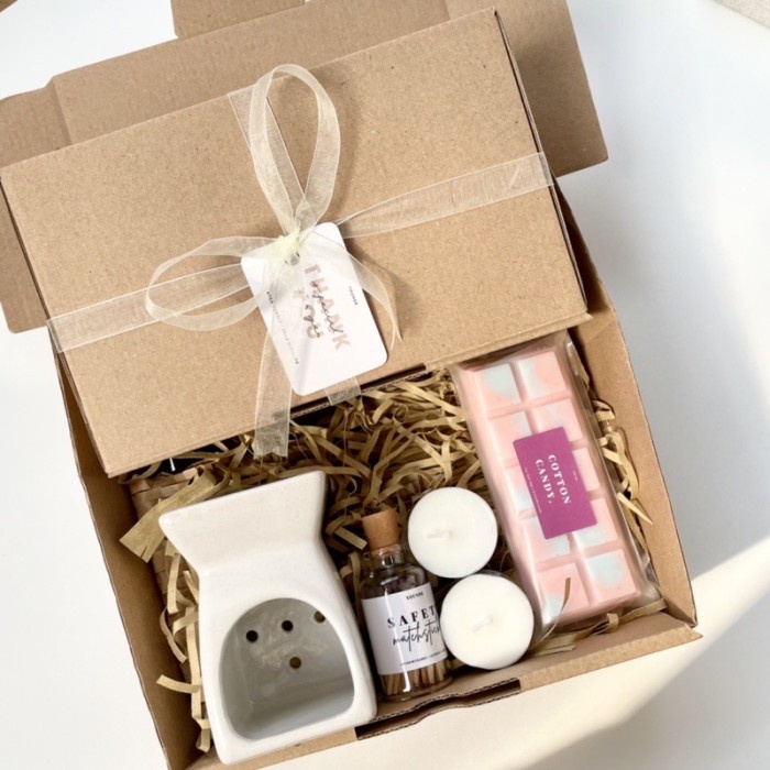 

(COD) giftbox wax melt snapbar | kado ulang tahun | kado wisuda | hampers - paket 1