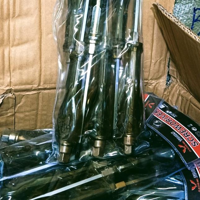 Obeng Ketok Set 6 Pcs Screwdriver Obeng Set Plus Minus.