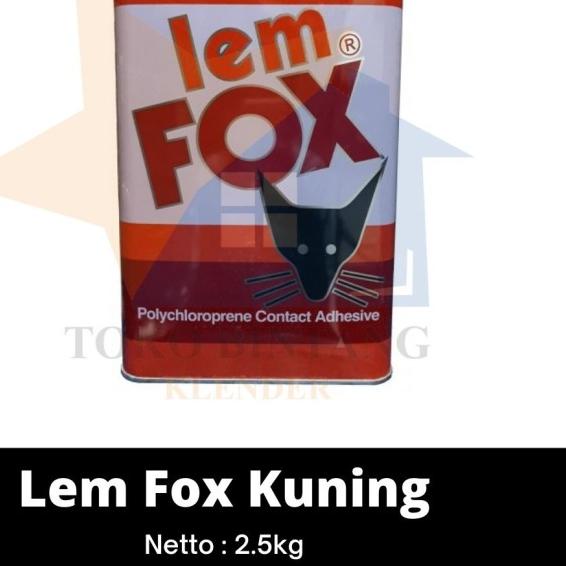 

Lem FOX Kuning GLN 2,5kg