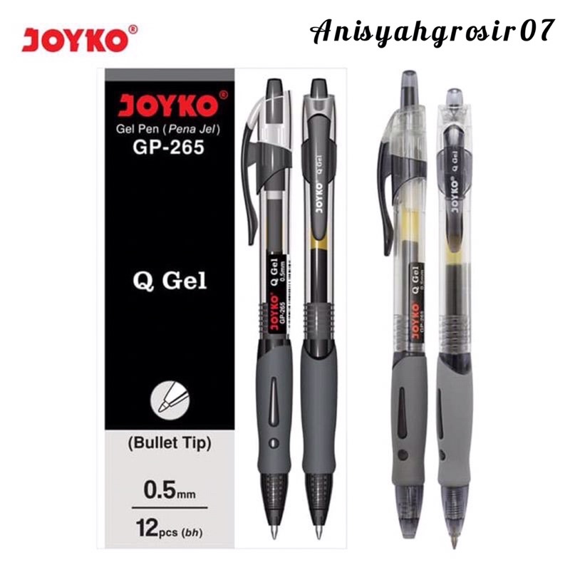 Pulpen Bulpen Bolpoin Ballpoint cetekan Gel joyko Q gel GP 265