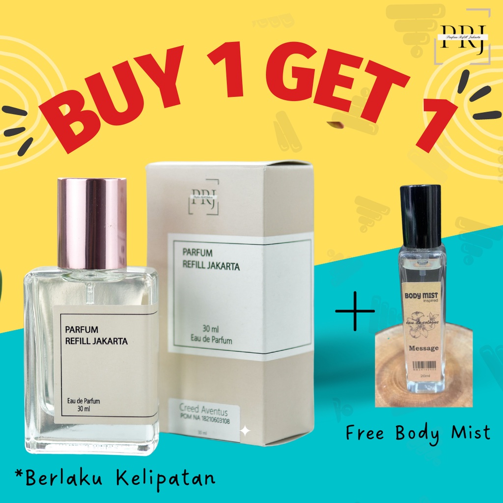 Jual PRJ PARFUME BUY 1 GET 1 BODY MIST PARFUM BRANDED PARFUM BEST