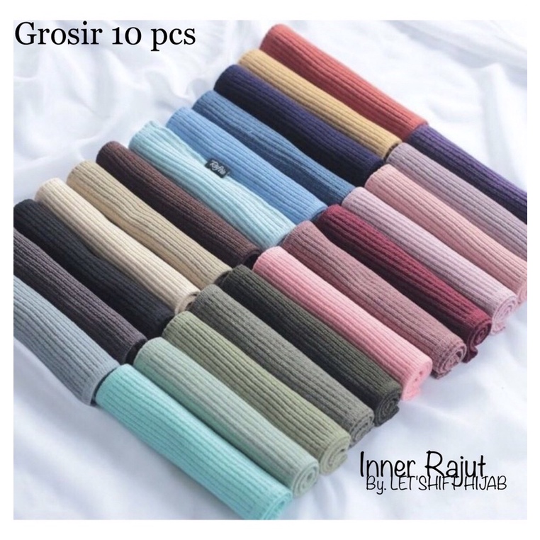 INNER RAJUT GROSIR/DALAMAN RAJUT KUALITAS STANDAR/INNER RAJUT 10PCS/INNER RAJUT TERMURAH