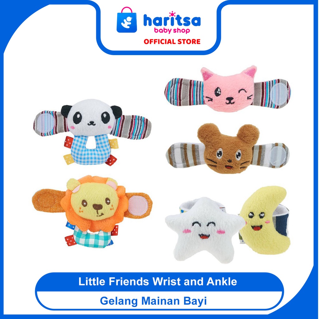Little Friends Wrist and Ankle / Gelang Mainan Bayi LFW1010 LFW1020 LFW1030
