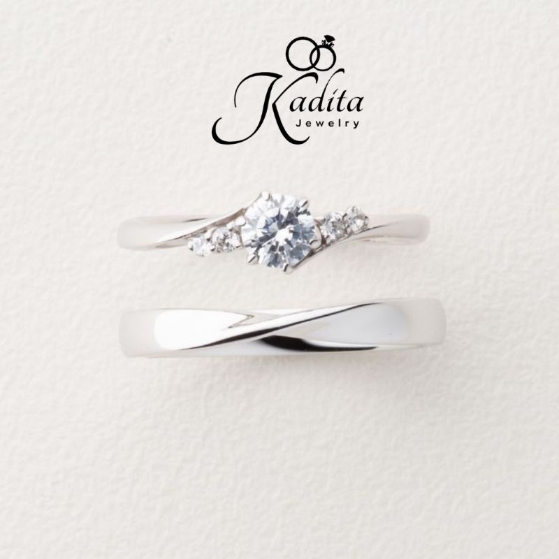 Cincin Lamaran Perak Asli