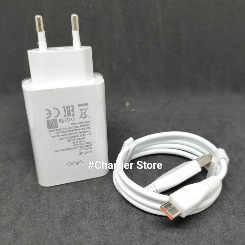 Charger Vivo Y30 Y30i Y50 Y21S X30 X50 X30 Pro X50 Pro Fast Charging ORIGINAL Type C