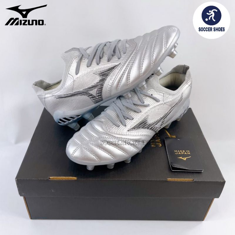 SEPATU BOLA MIZUNO MORELIA NEO 3 BETA ELITE GALAXY SILVER FG